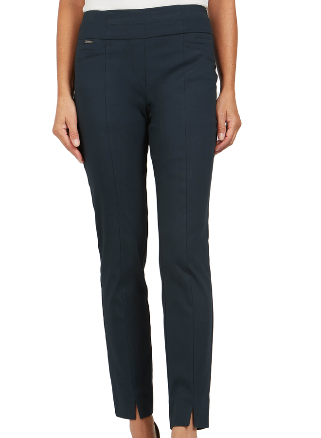 Renuar Pull-On Front Seam 1851 Pant in New Midnight