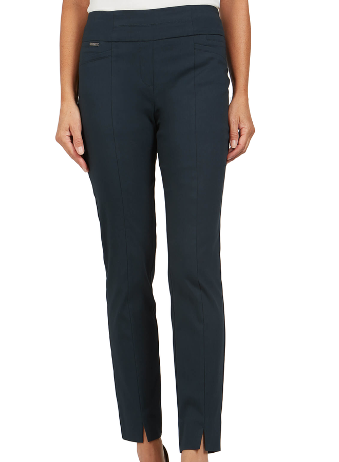 Renuar Cigarette Long Ankle Pant In New Midnight