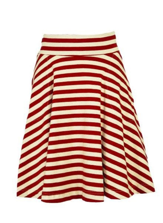 Effie’s Heart Carnaby Skirt In Nautical Stripe - Shady And Katie