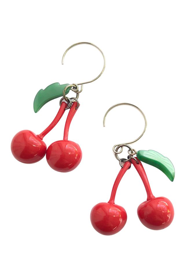 Leete Lovendale Cherry Bombshell Earrings