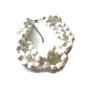 Leete Lovendale White Faceted Necklace