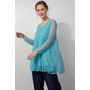 Mesh Olivia Tunic In Calypso
