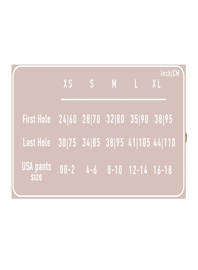 Wide Brass Toned Ring Leather Belt