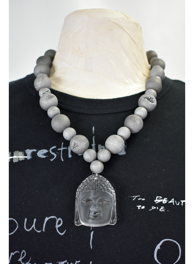 Betsy Gay Hart Buddha & Crater Beads