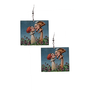 Weird Mushroom People Earrings