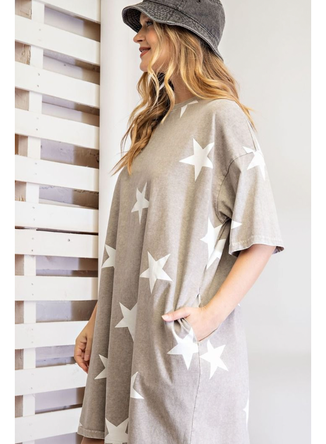 The Star Dress In Mushroom