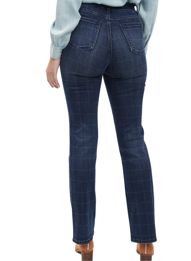 French Dressing Subliminal Check Jeans