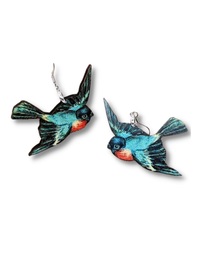 Flying Birds Earrings