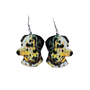 Dalmation Dog Earrings