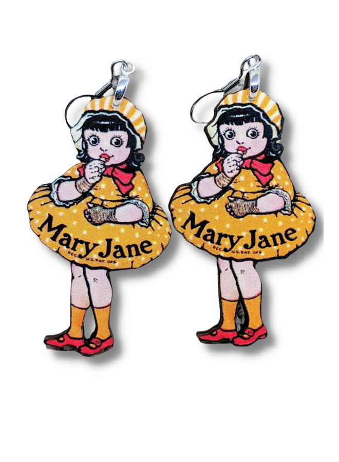 Mary Jane Earrings
