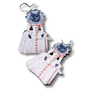 Marie Antoinette Kitty Earrings