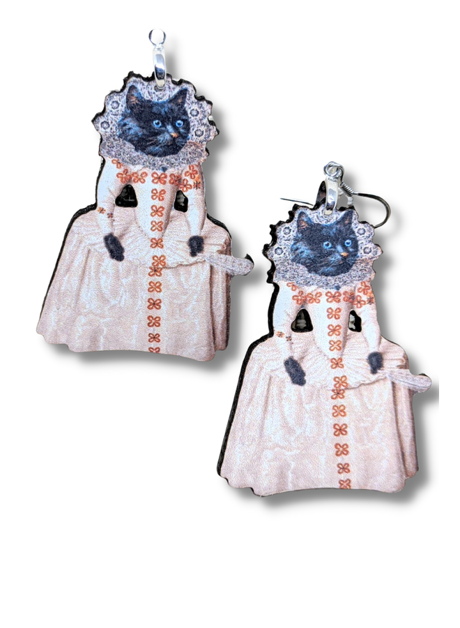 Marie Antoinette Kitty Earrings