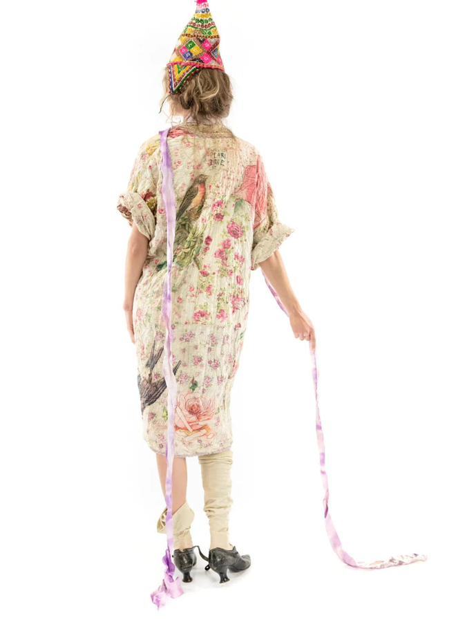 Magnolia Pearl Floral Patchwork Vijji Kimono