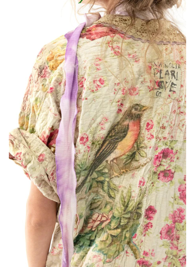 Magnolia Pearl Floral Patchwork Vijji Kimono