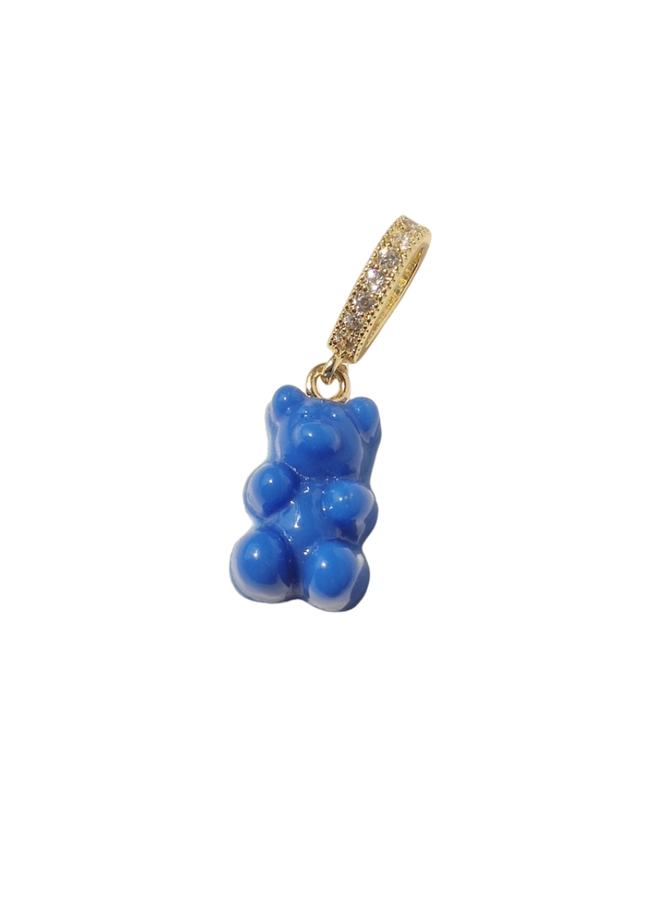 Lil Gummy Bear Charm in Blue