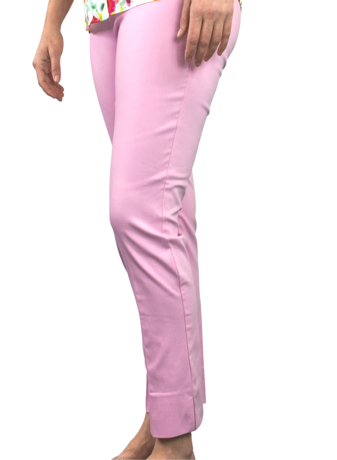 Isaac Mizrahi Live! Regular Pebble Knit Ankle Pants w/ Front Pintuck -  QVC.com