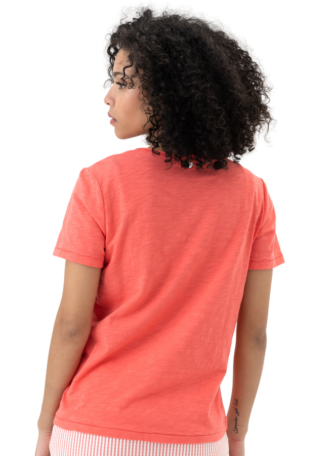 Renuar Comfort Tee In Cocktail