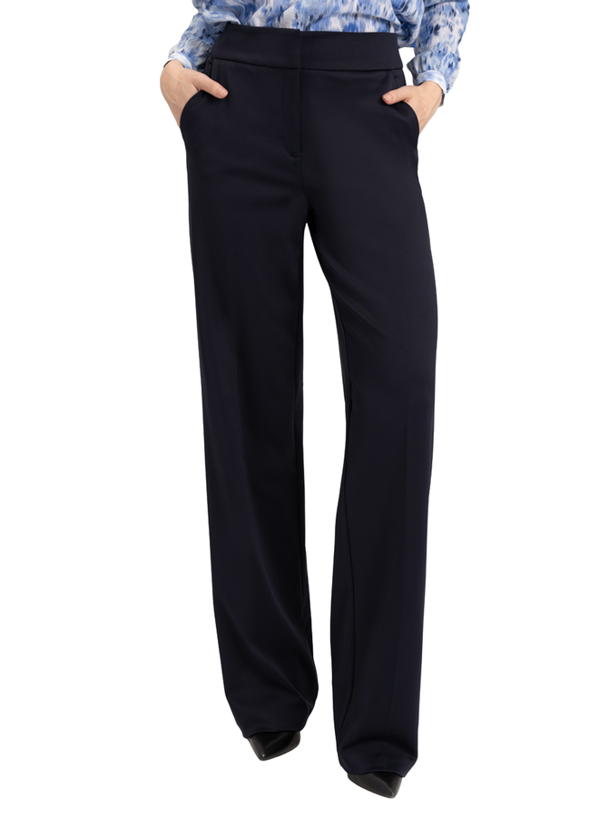 Renuar Wide Leg Comfort Chic Trouser