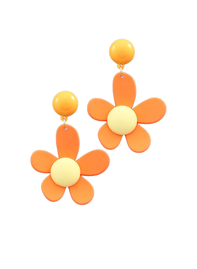 Daisy Jones Earrings In Orange Shady And Katie Shady And Katie