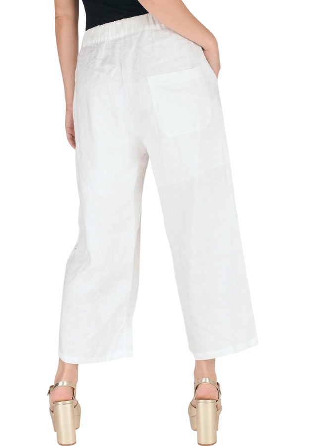 Alembika Breeze Linen Crop Pants