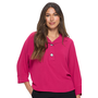 Dolman Sleeve Easy Top In Magenta