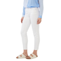 French Dressing Fringed Lux Olivia Slim Jeans in White