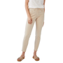 French Dressing Olivia Fringed Slim Ankle Jean in Oyster