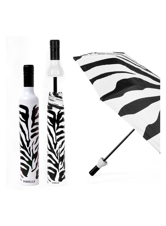 Vinrella Zebra Bottle Umbrella