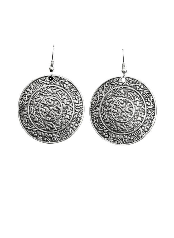 Disc Of Isis Earrings