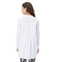 Renuar Gathered Back Big Shirt In White
