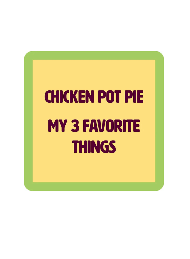 Chicken Pot Pie Coaster