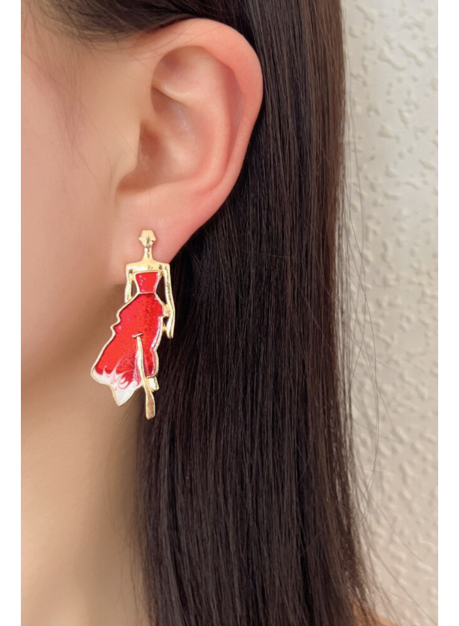 Runway Model Earrings