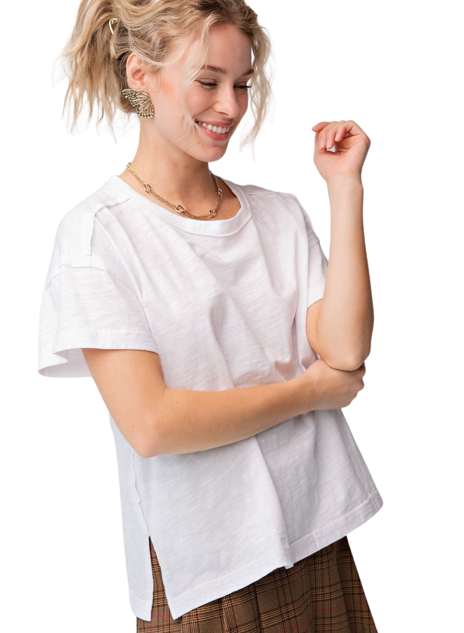 Easy Tee in White