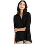 Renuar Soft And Beautiful Blouse In Black