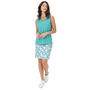 Renuar Skort In Evergreen Combo