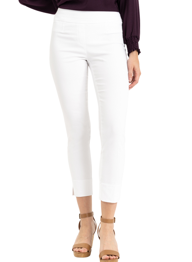 Renuar Cigarette Ankle Pant In White