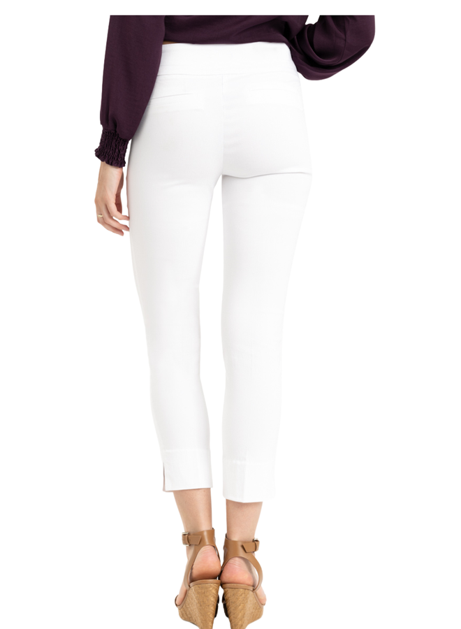 Renuar Cigarette Ankle Pant In White