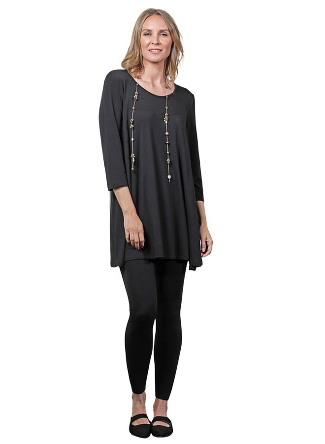  Tunic Tops With 3/4 Sleeves