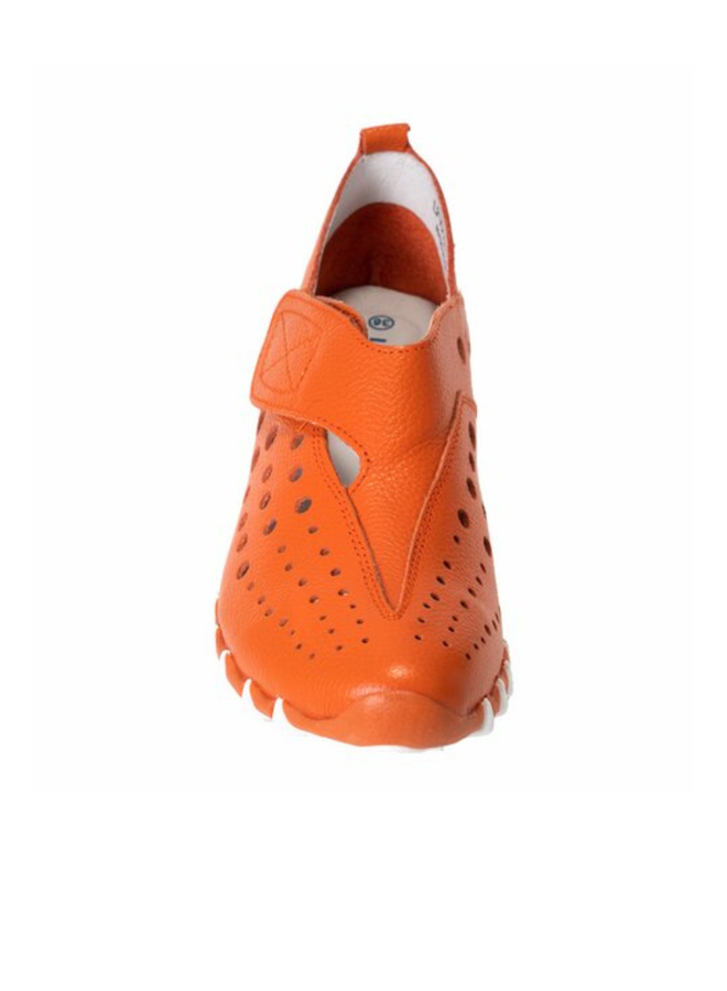 LitFoot Sneaker With Velcro In Orange