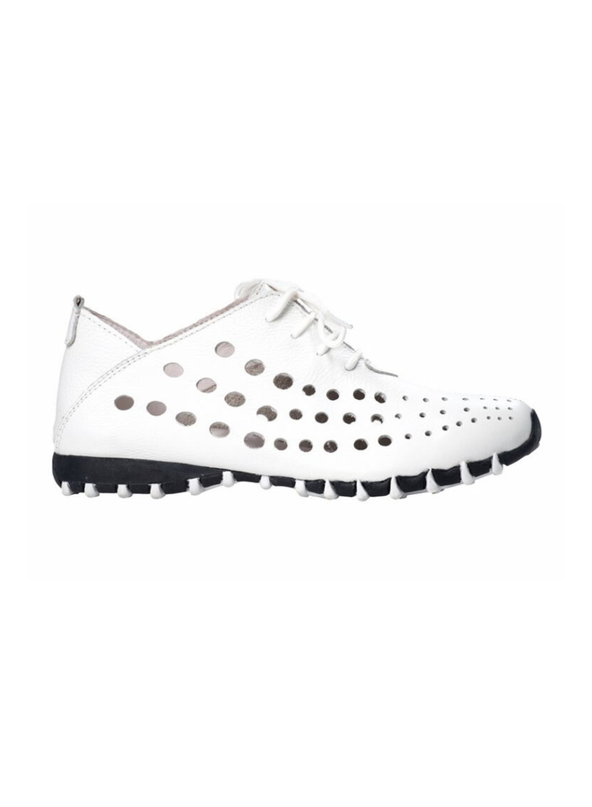 LitFoot Tie Sneaker In White