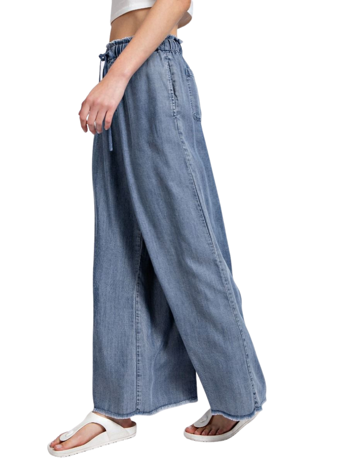 Tencil Wide Leg Pants - Shady And Katie - Shady And Katie