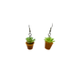 Potted Plant Earrings