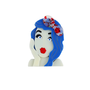 Blue Hair Girl Brooch