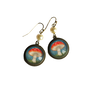Moonlit Mushroom Earrings