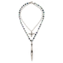 French Kande Azure II Mix  Pointu Pendant Necklace