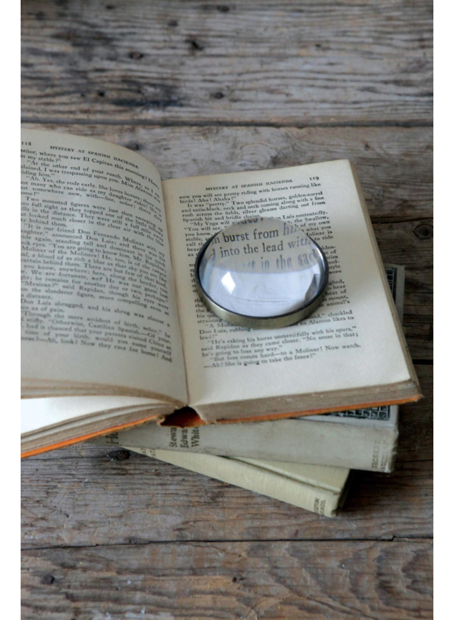 Paperweight/ Magnifying Glass