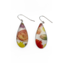 Teardrop Floral Earrings