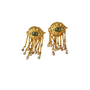 Green Eyed Earrings