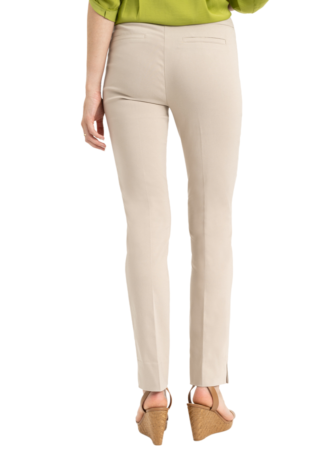 Renuar Long Cigarette Ankle Pant in Sand