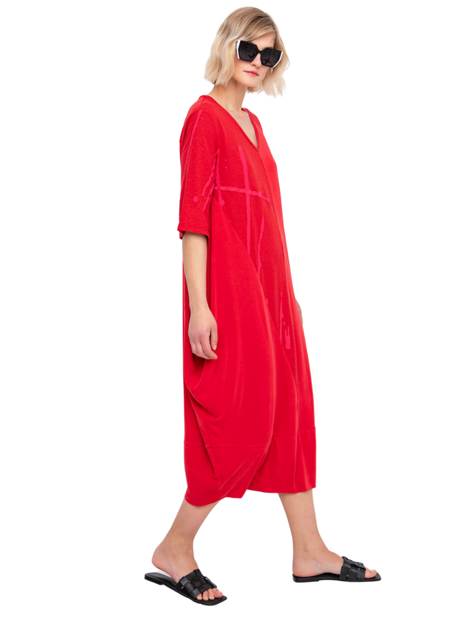 Ozai Rock Lobster Midi Dress